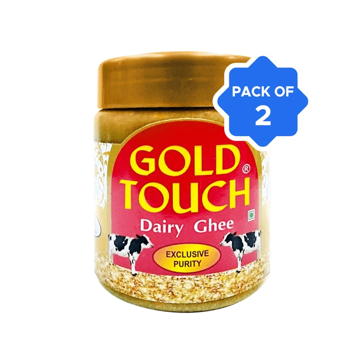 Gold Touch Brown Ghee - Pack of 2 (Kempu Tuppa)