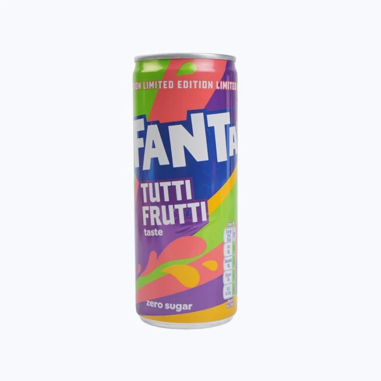 Fanta Tutti Frutti Soft Drink Zero Sugar