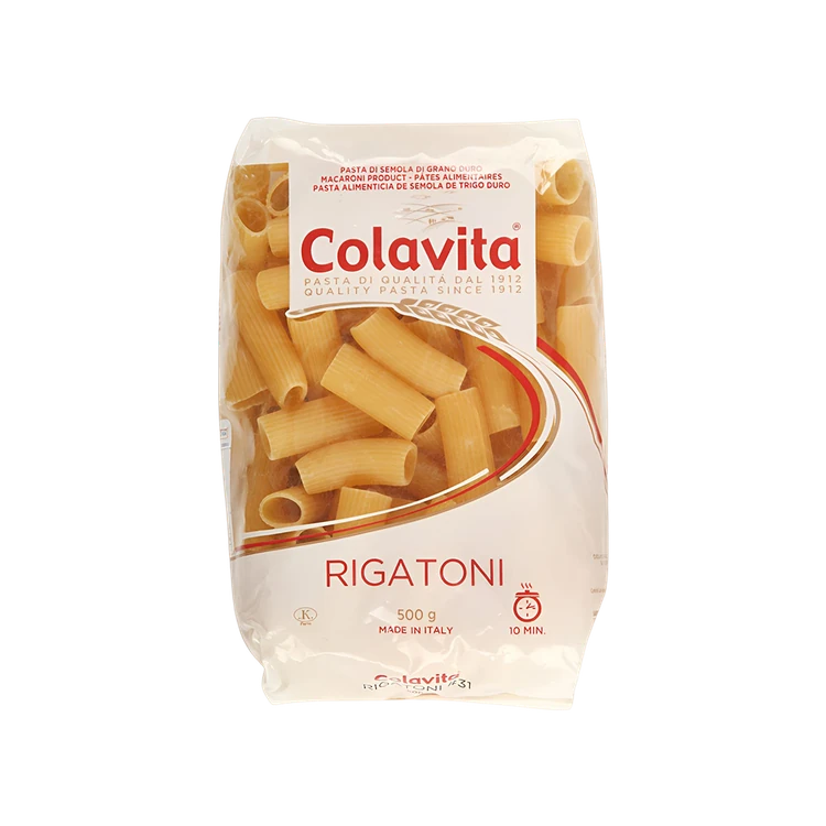 Colavita Rigatoni Regular Shape Pasta