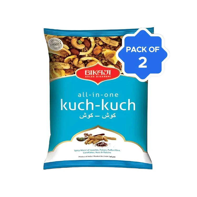 Bikaji Kuch Kuch All In One Mixture Namkeen - Pack of 2