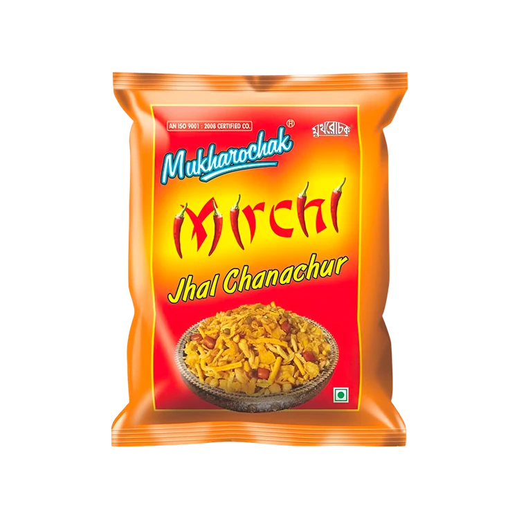 Mukharochak Mirchi Jhal Chanachur Mixture Namkeen