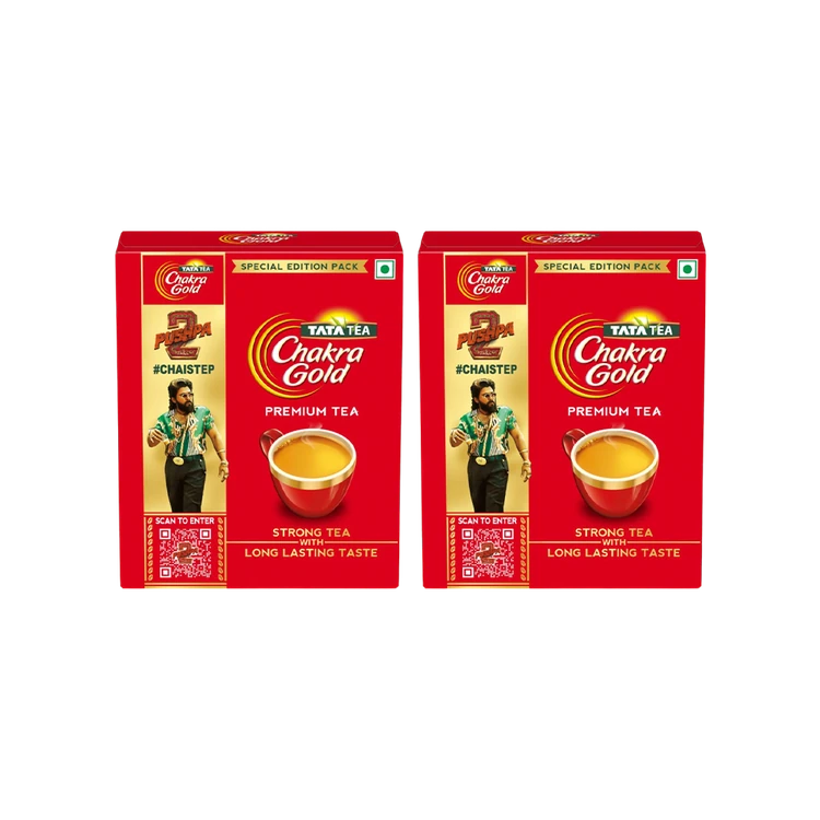 Tata Tea Chakra Gold Premium Dust Tea (500 g) - Pack of 2