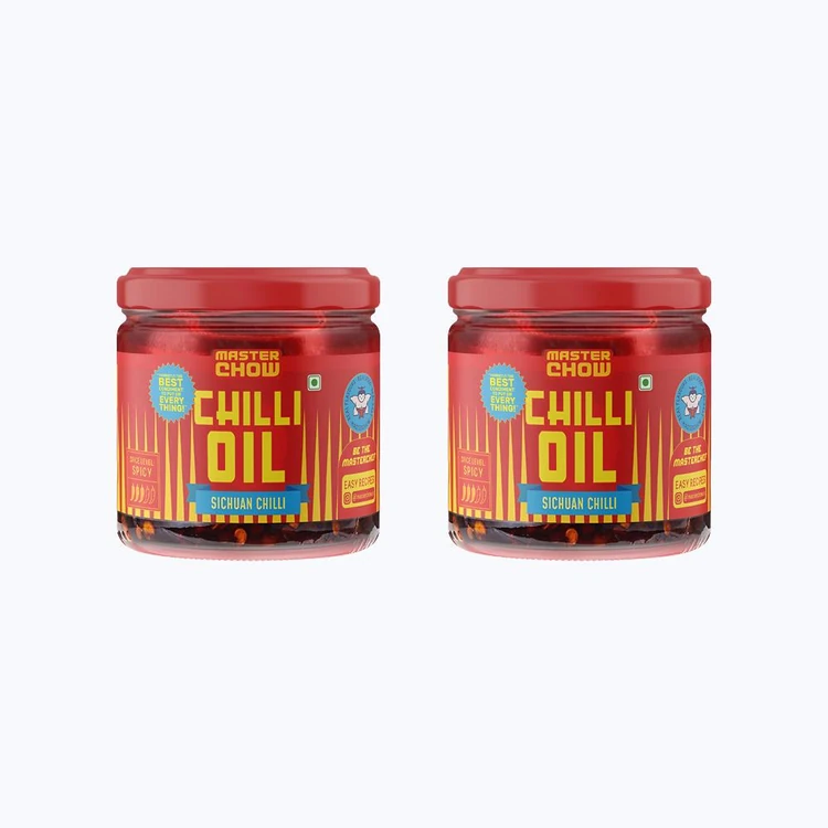 MasterChow Sichuan Chilli Oil - Pack of 2