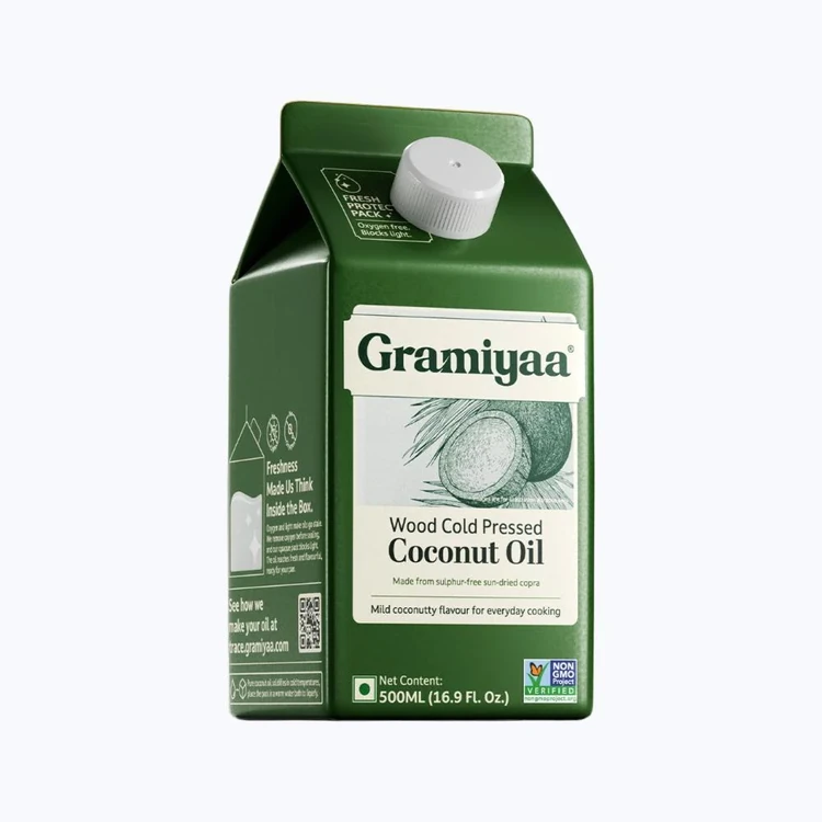 Gramiyaa Wood Cold Pressed Coconut Oil (Thengina Enne)