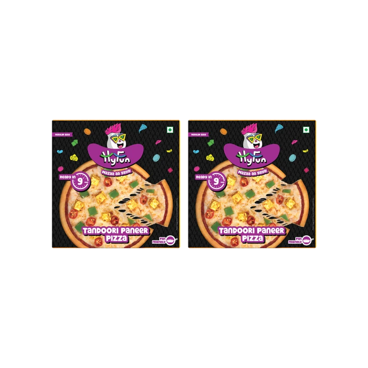 HyFun Tandoori Paneer Pizza - Pack of 2