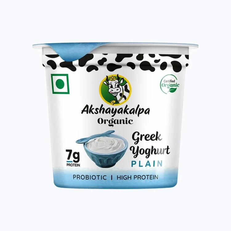 Akshayakalpa Organic Plain Greek Yogurt