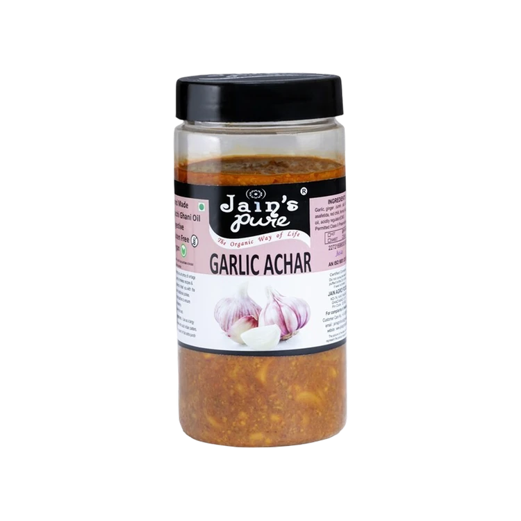 Jain's Pure Garlic Pickle