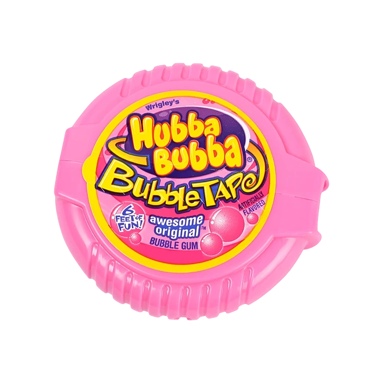Wrigley's Hubba Bubba Bubble Tape Awesome Original Chewing Gum