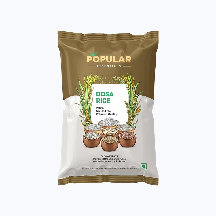 Popular Essentials Dosa Rice (Medium Grain) (Dose Akki)
