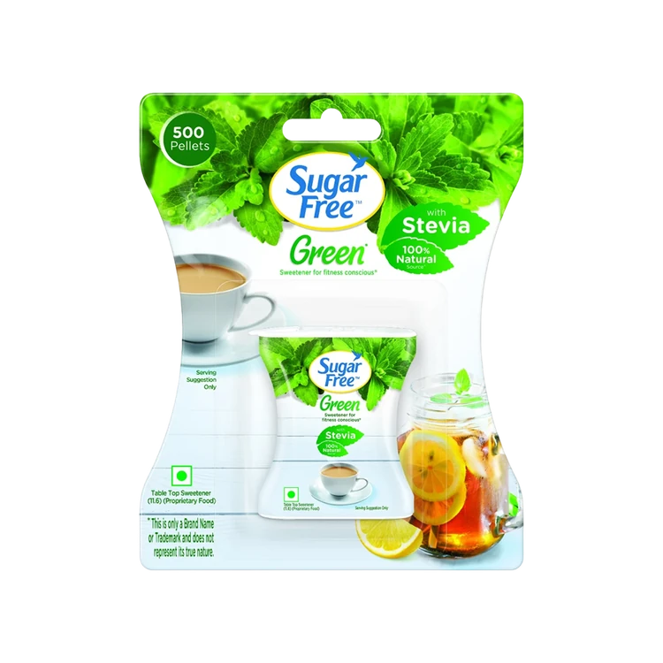 Sugar Free Green Sweetener with Stevia