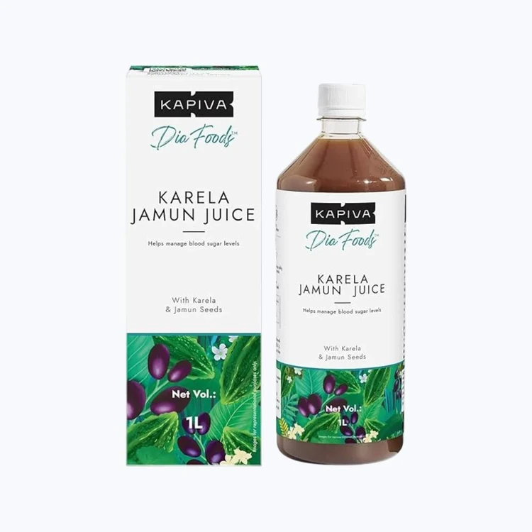Kapiva Ayurveda Karela Jamun Herbal Juice (Sugar & Diabetic Special)