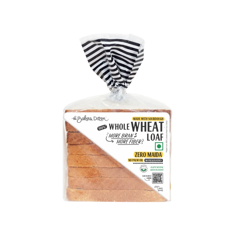 The Baker's Dozen 100 % Whole Wheat Bread