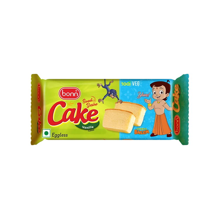 Bonn Eggless Vanilla Slice Cake