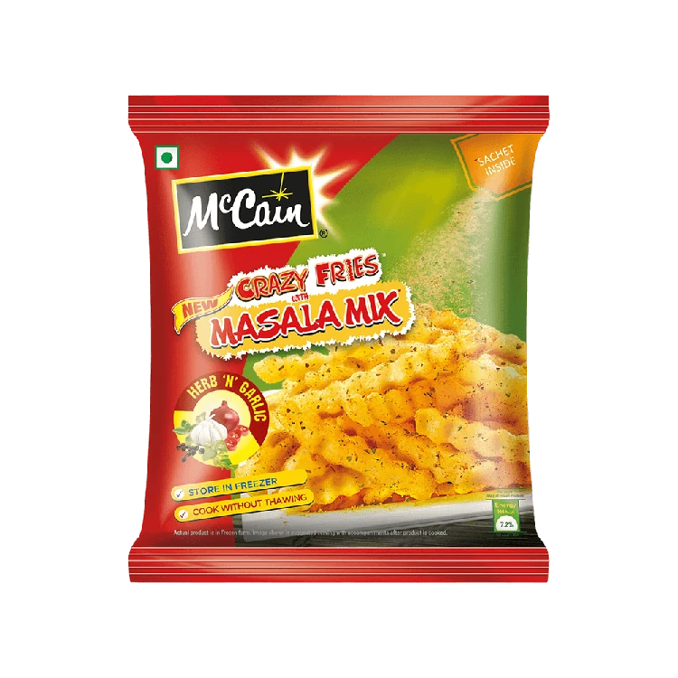 McCain Crazy Herb N Garlic Masala Mix French Fries