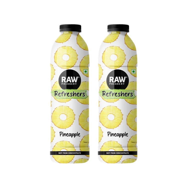 Raw Pressery Refreshers Pineapple Juice - Pack of 2