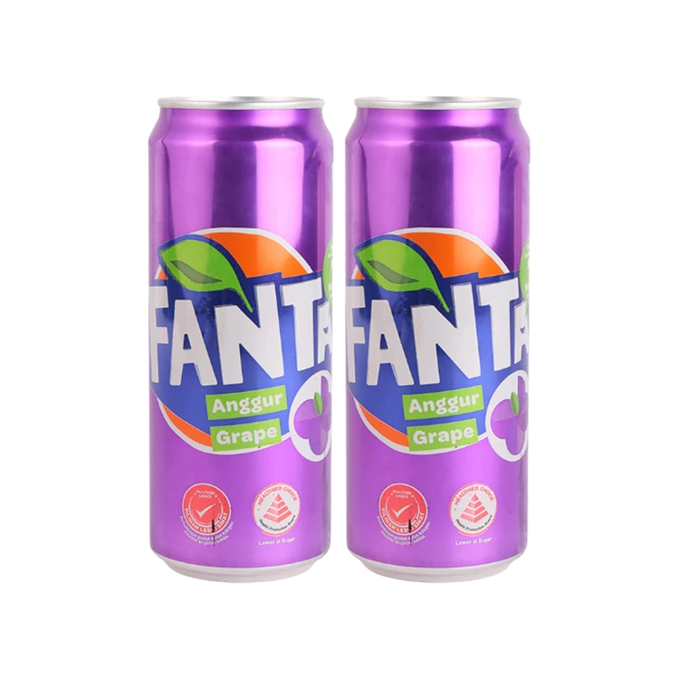 Fanta Grape Soft Drink - Pack of 2