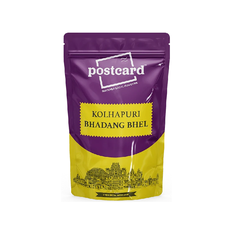 Postcard Kolhapuri Bhadang Bhelpuri