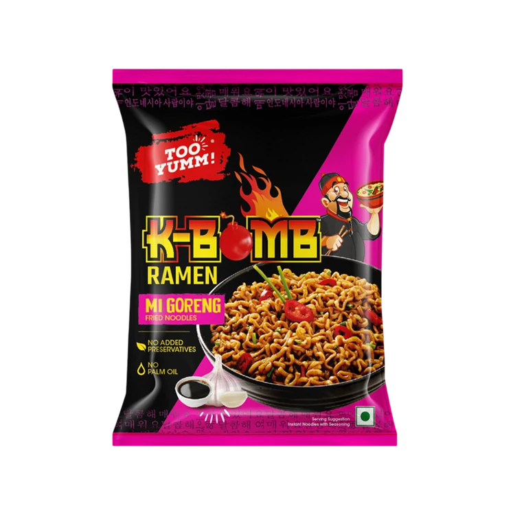 Too Yumm K-Bomb Ramen Mi Goreng Instant Noodles