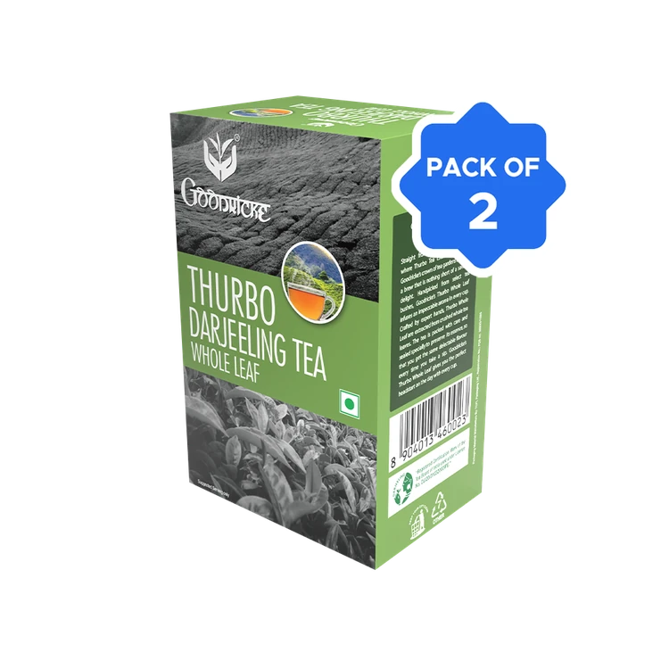 Goodricke Thurbo Darjeeling Tea (Whole Leaf) - Pack of 2
