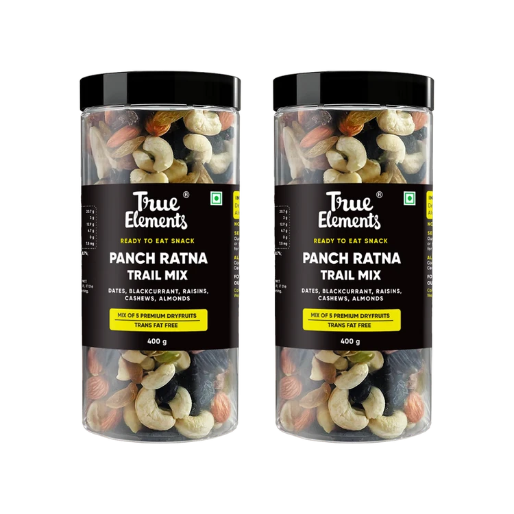 True Elements Panchmeva (Dry Fruit Mishrana) - Pack of 2 (Dry Fruit Mishrana)