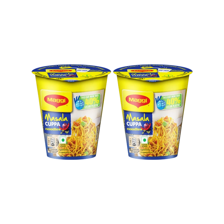 Maggi Cuppa Masala Cup Noodles - Pack of 2