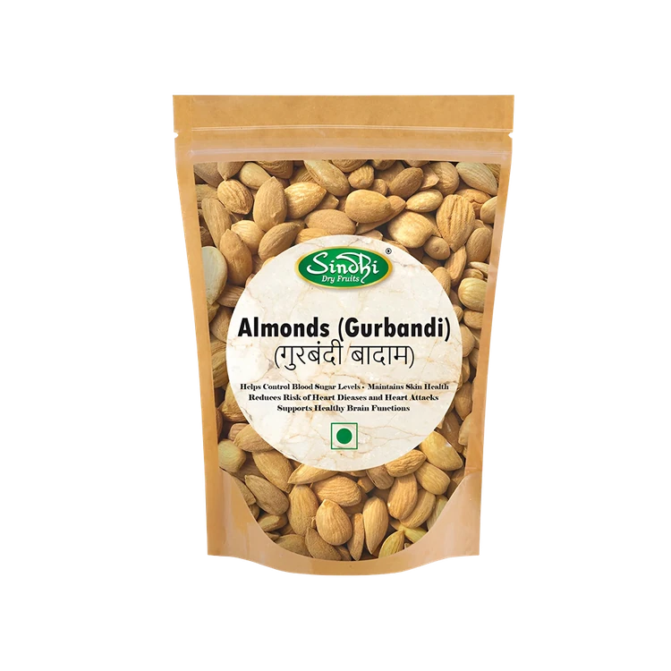 Sindhi Dry Fruits Gurbandi Almonds (Badami)