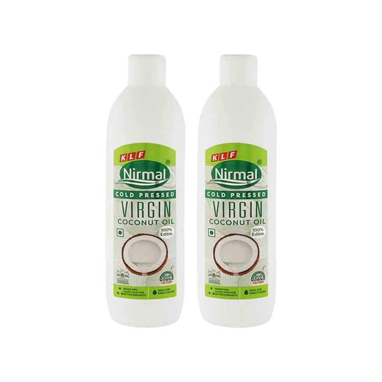 KLF Nirmal Cold Pressed Virgin Coconut Oil - Pack of 2