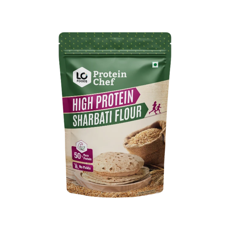 Protein Chef Sharbati Atta (50% More-Protein, No Maida MP Grain)