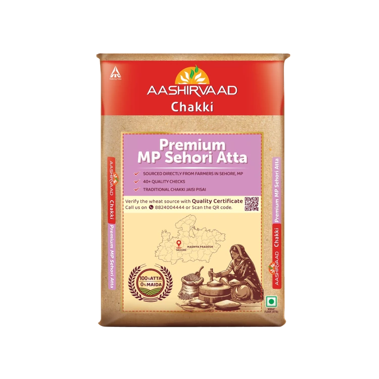 Aashirvaad Chakki Premium MP Sehori Atta (Sehori Godhi Hittu)