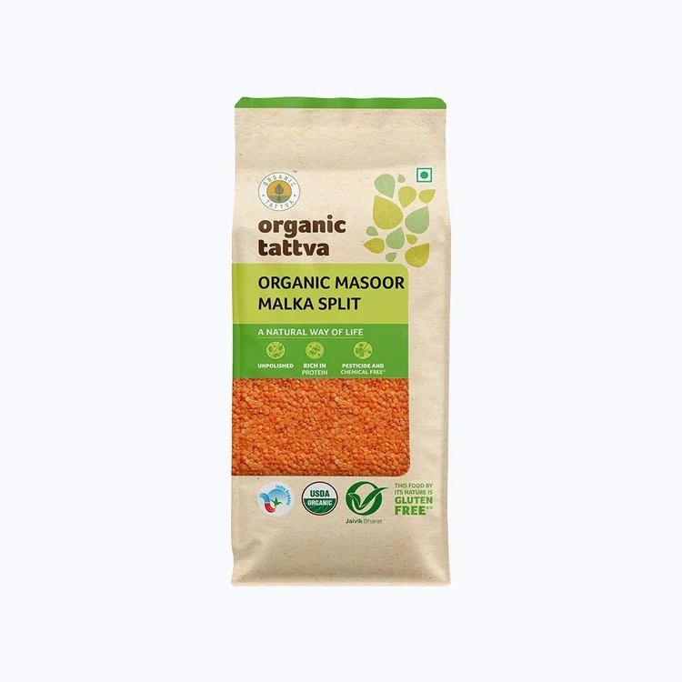 Organic Tattva Organic Masoor Dal Split