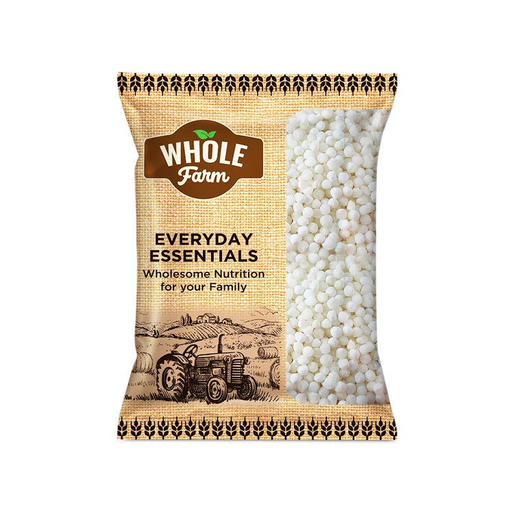 Whole Farm Premium Big Sabudana/Badadana/Sago (Dodda Sabakki)