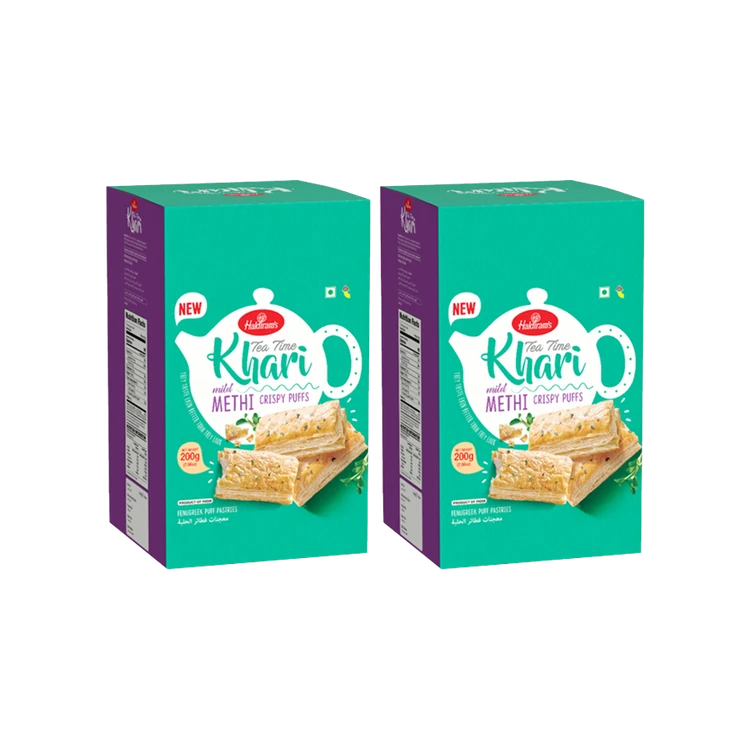 Haldiram's Methi Khari Puff - Pack of 2
