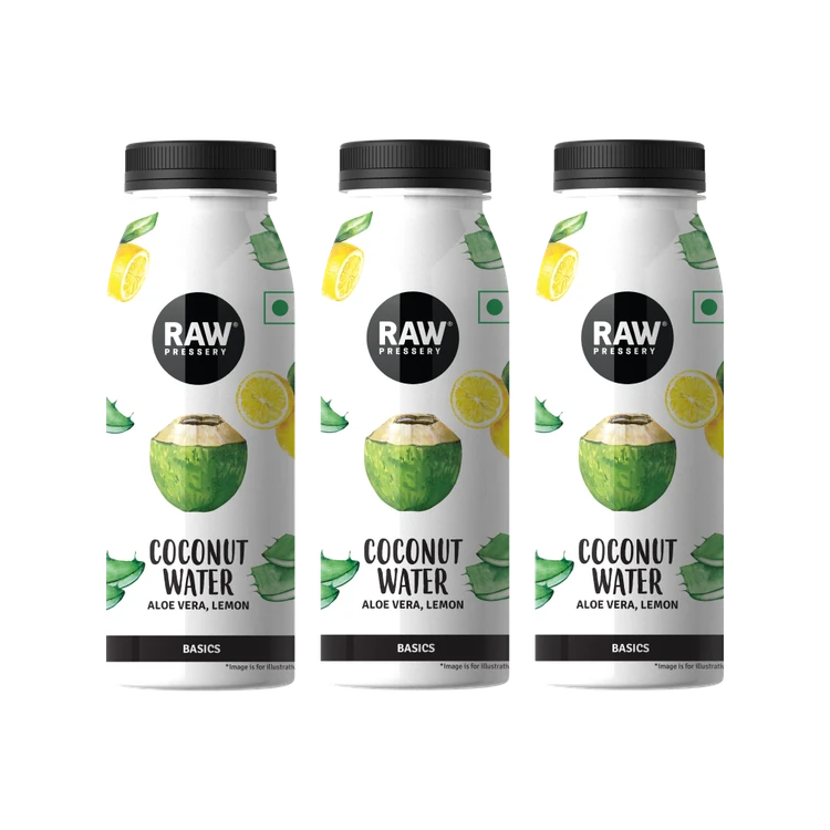 Raw Pressery Aloe Vera Coconut Water - Pack of 3