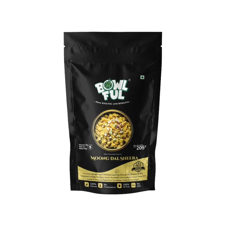 Bowlful Moong Dal Sheera