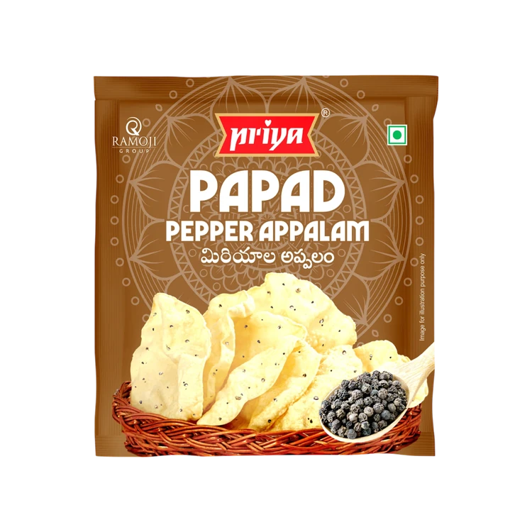 Priya Pepper Appalam Papad