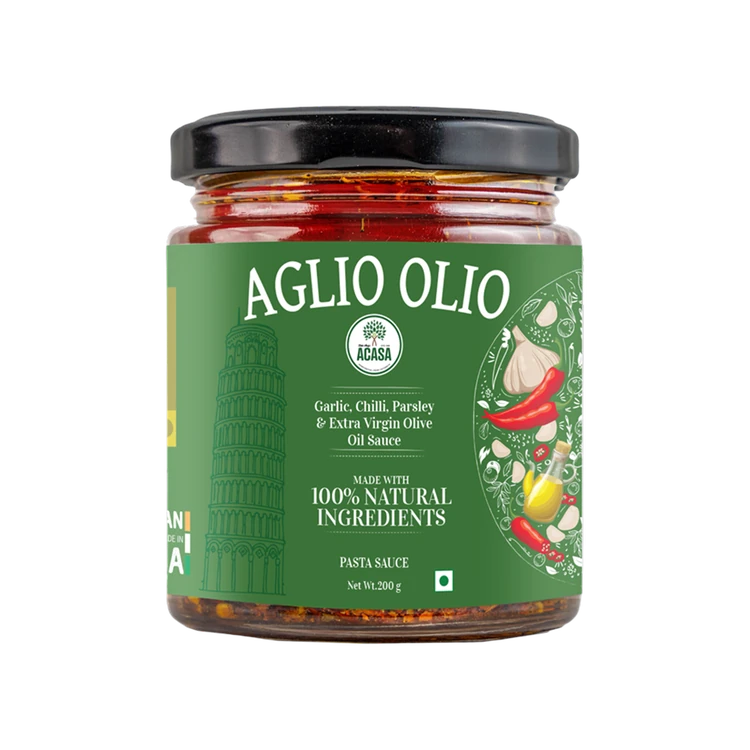 Acasa By Little Italy Aglio Olio Pasta Sauce