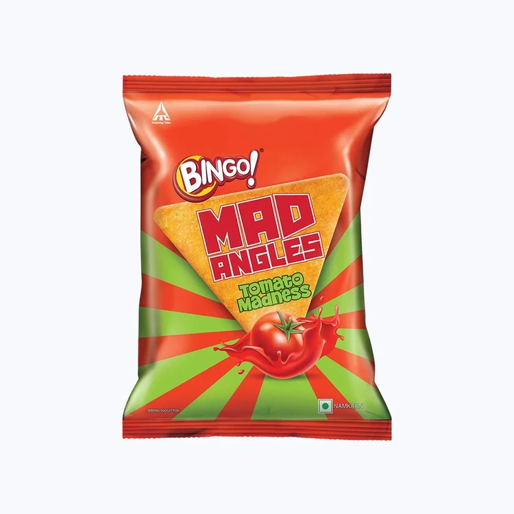 Bingo Mad Angles Tomato Madness Crisps