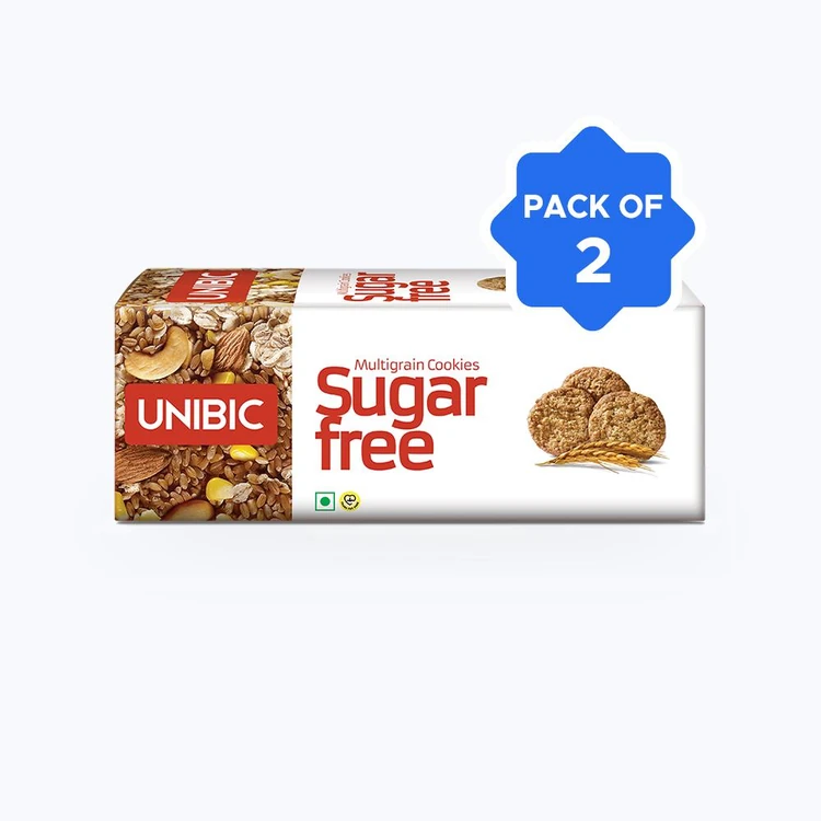 Unibic Sugar Free Multigrain Cookies - Pack of 2