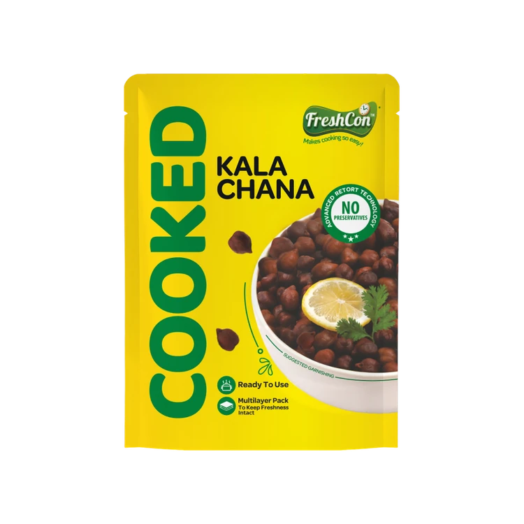 Freshcon Ready to Use Cooked Kala Chana
