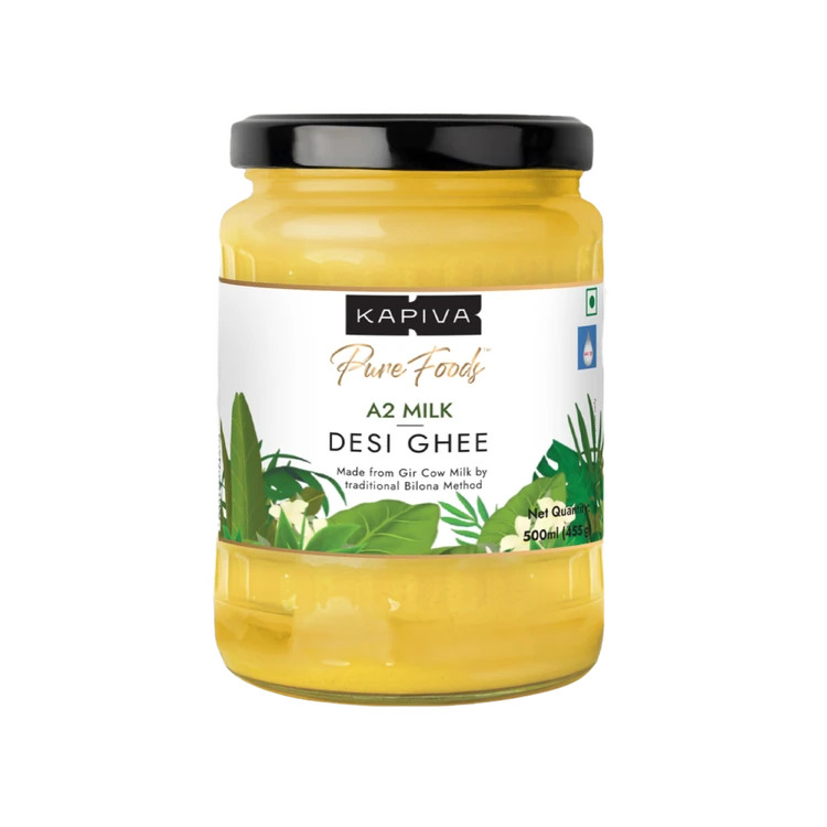Kapiva Desi A2 Ghee (Cow) (A2 Tuppa)