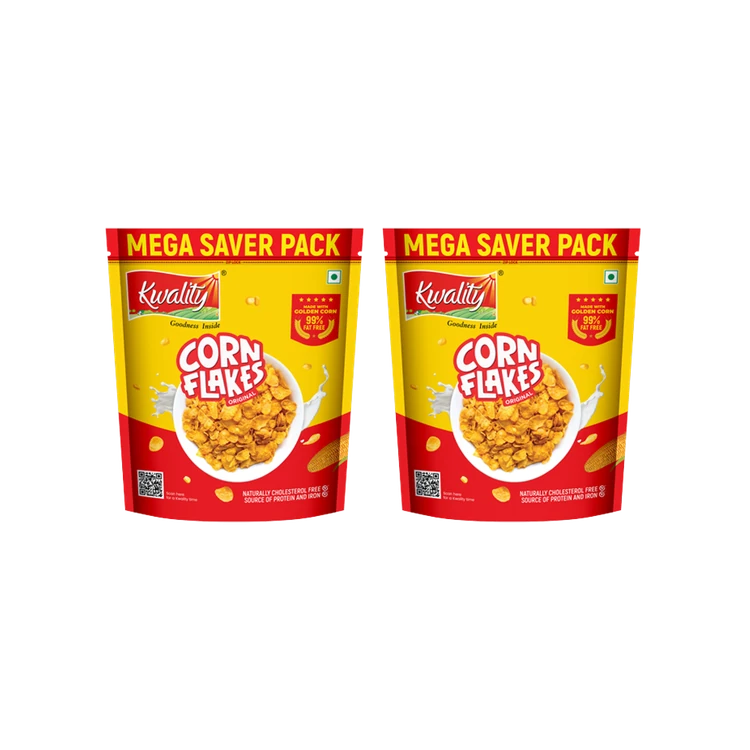 Kwality Corn Flakes Original - Pack of 2