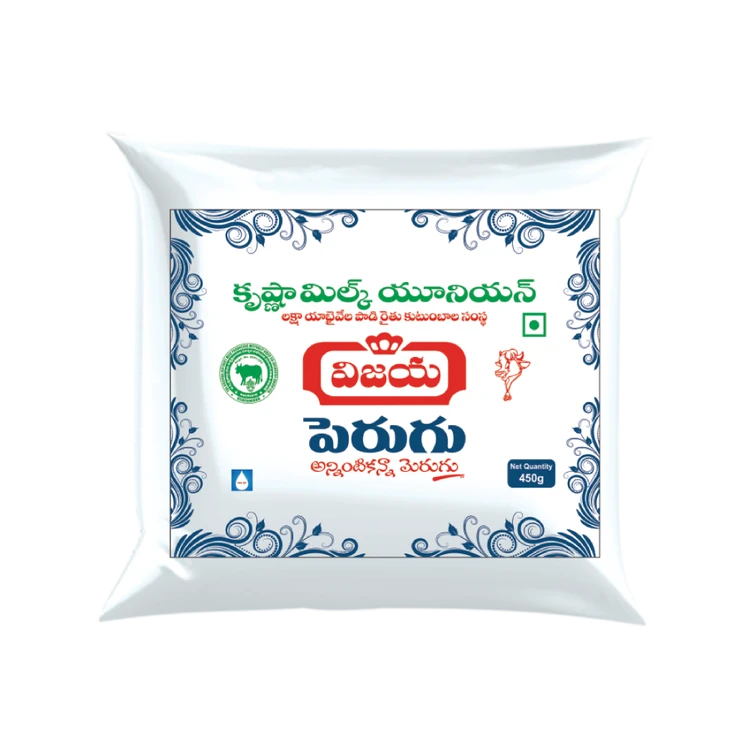 Vijaya Dairy Toned Milk Pouch Curd