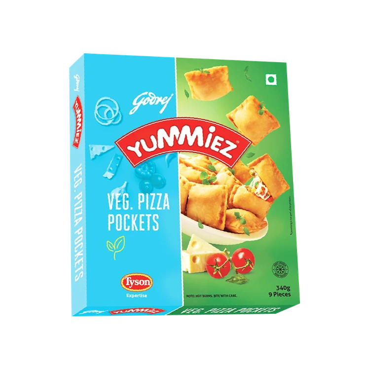 Godrej Yummiez Pizza Pocket (Frozen)
