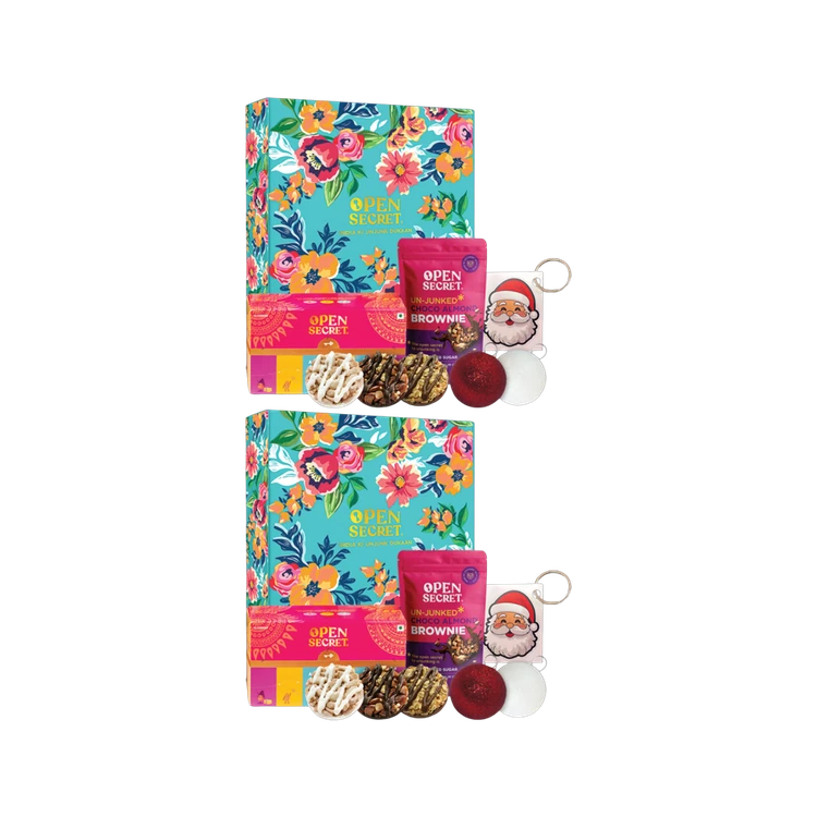 Open Secret New Year Brownie & Cookies Gift Pack - Pack of 2