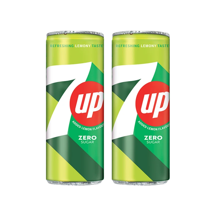 7UP Zero Sugar Soft Drink - Pack of 2