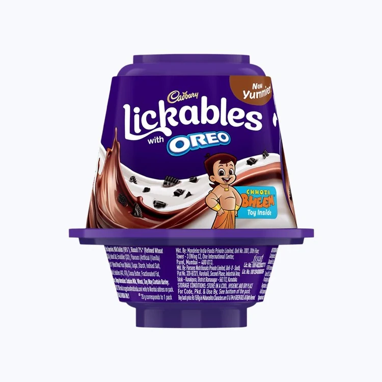 Cadbury Dairy Milk Lickables Shaped Chocolates with Oreo Chunks