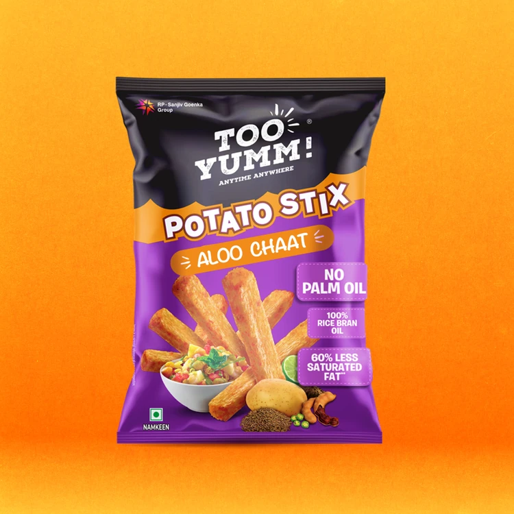 Too Yumm Baked Potato Stix Aloo Chaat Crisps