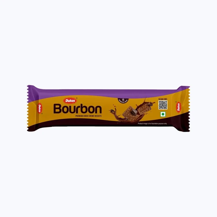 Dukes Bourbon Premium Chocolate Flavoured Sandwich Cream Biscuits