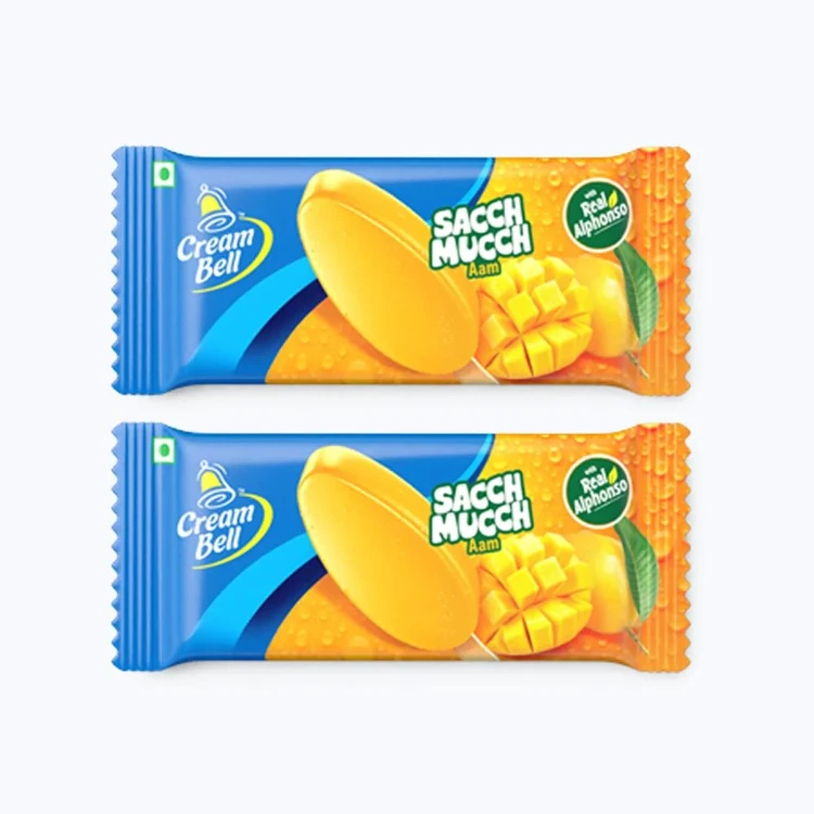 Cream Bell Sacch Mucch Aam Ice Cream Stick - Pack of 2