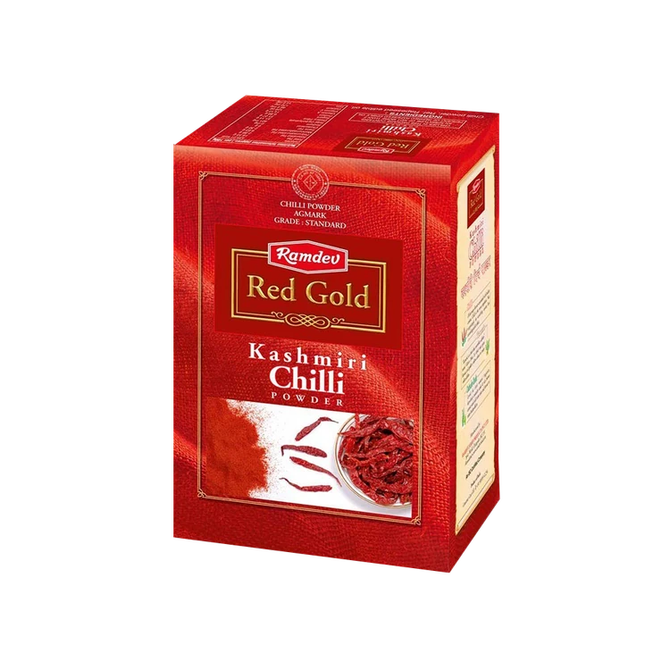 Ramdev Red Gold Kashmiri Chilli Powder (Kharada Pudi)